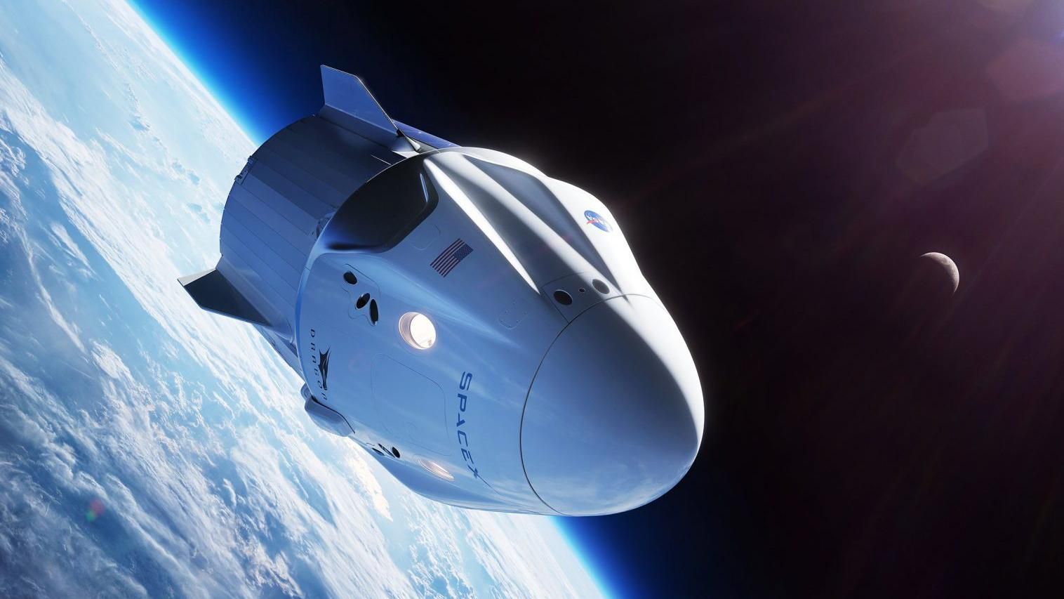 Космический корабль SpaceX Crew Dragon совершил успешную посадку: видео испытаний Космический корабль SpaceX Crew Dragon совершил успешную посадку: видео испытаний