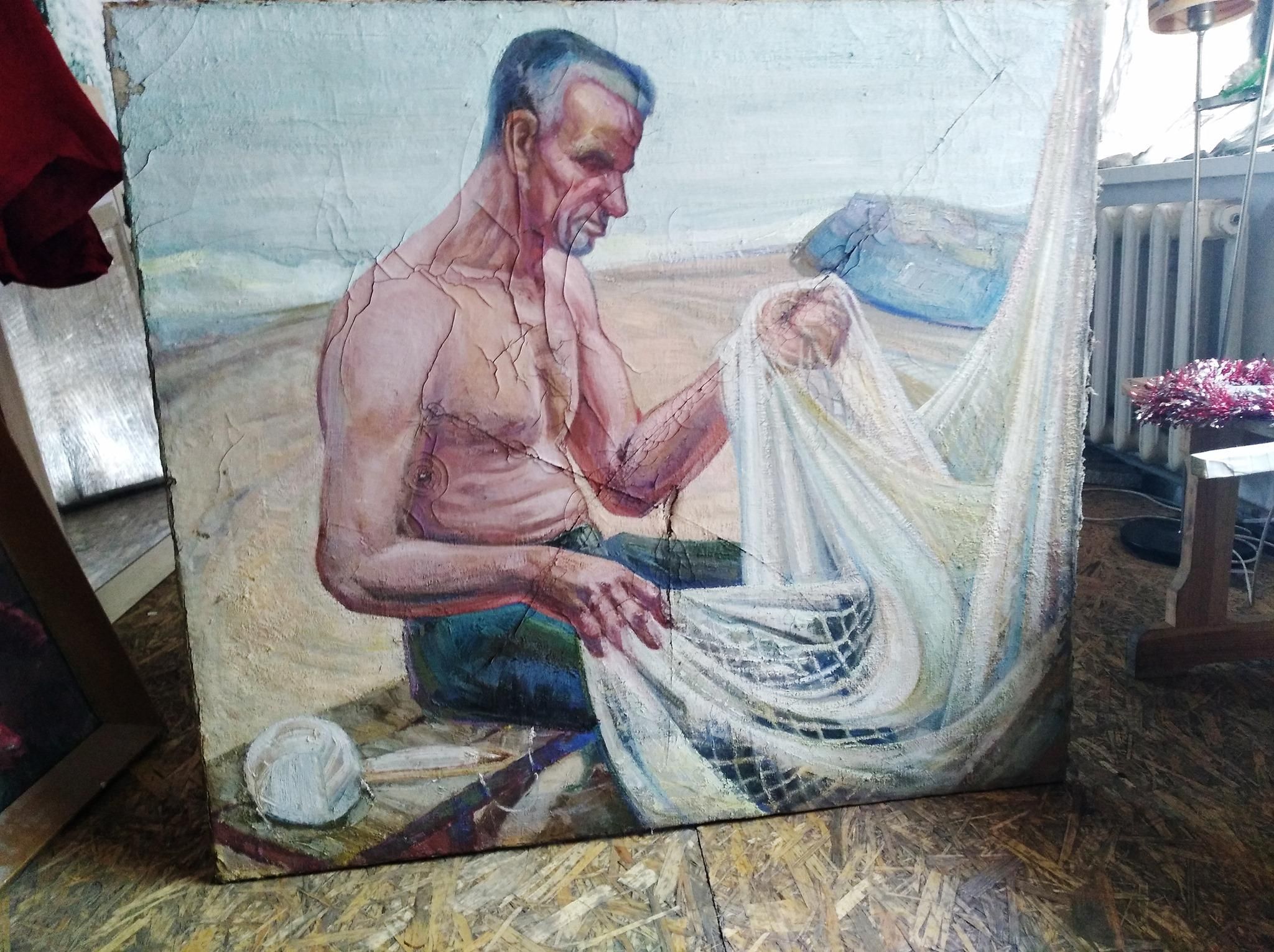 Боец на Донбассе спас уникальную коллекцию картин: впечатляющие фото