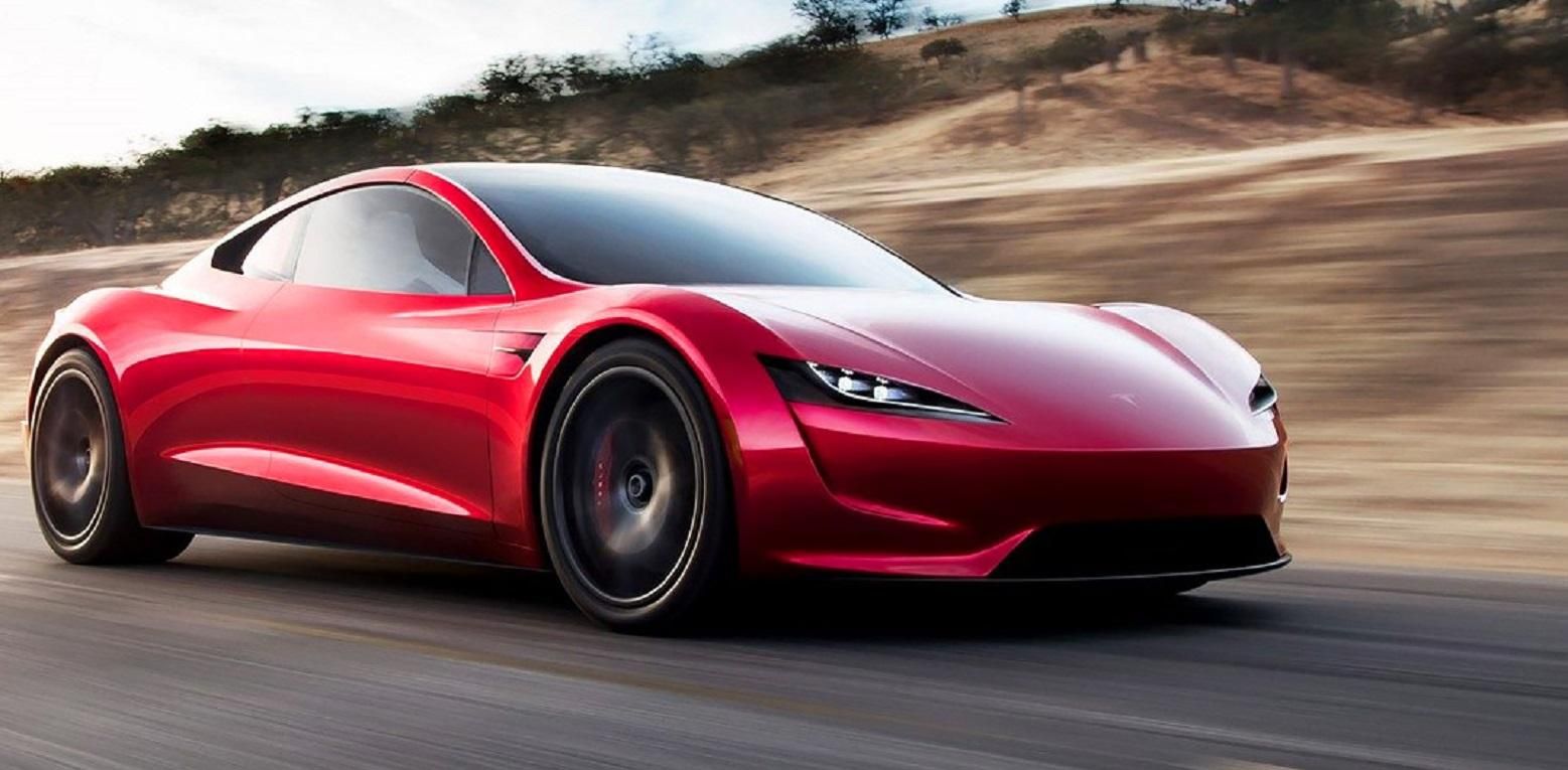 Электрокар Tesla Roadster получит реактивные двигатели: детали