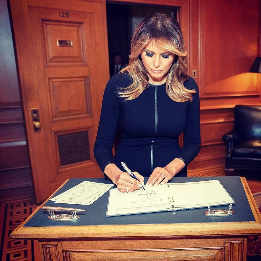 Розкішна Меланія Трамп Розкішна Меланія Трамп