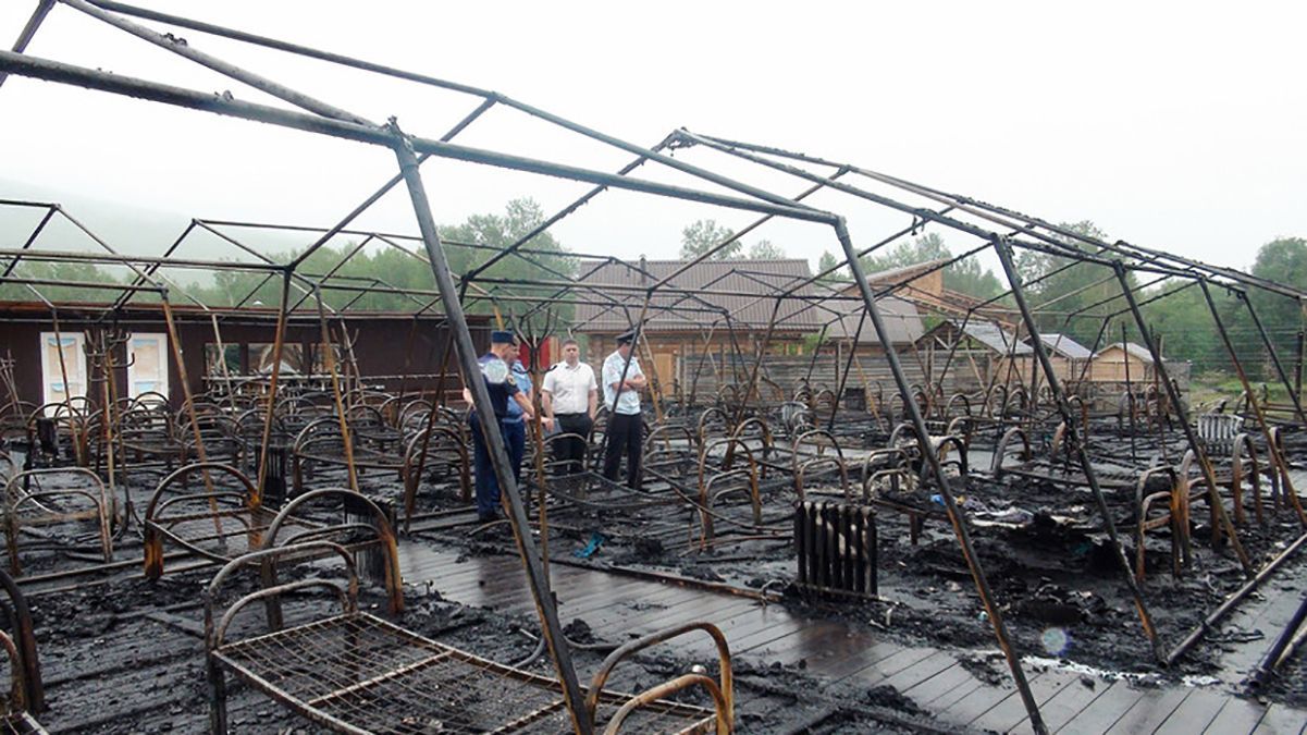  Пожежа в дитячому таборі 23 липня 2019, Хабаровськ – багато жертв – відео та фото