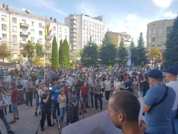 Протести у Кропивницькому