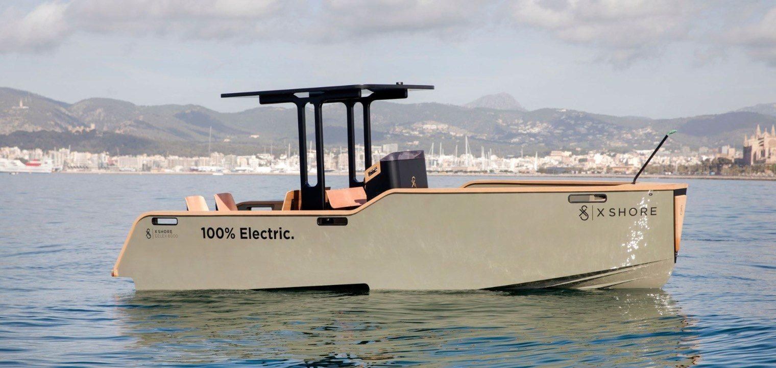 Электрический катер Eelex 8000 – новая модель Tesla 