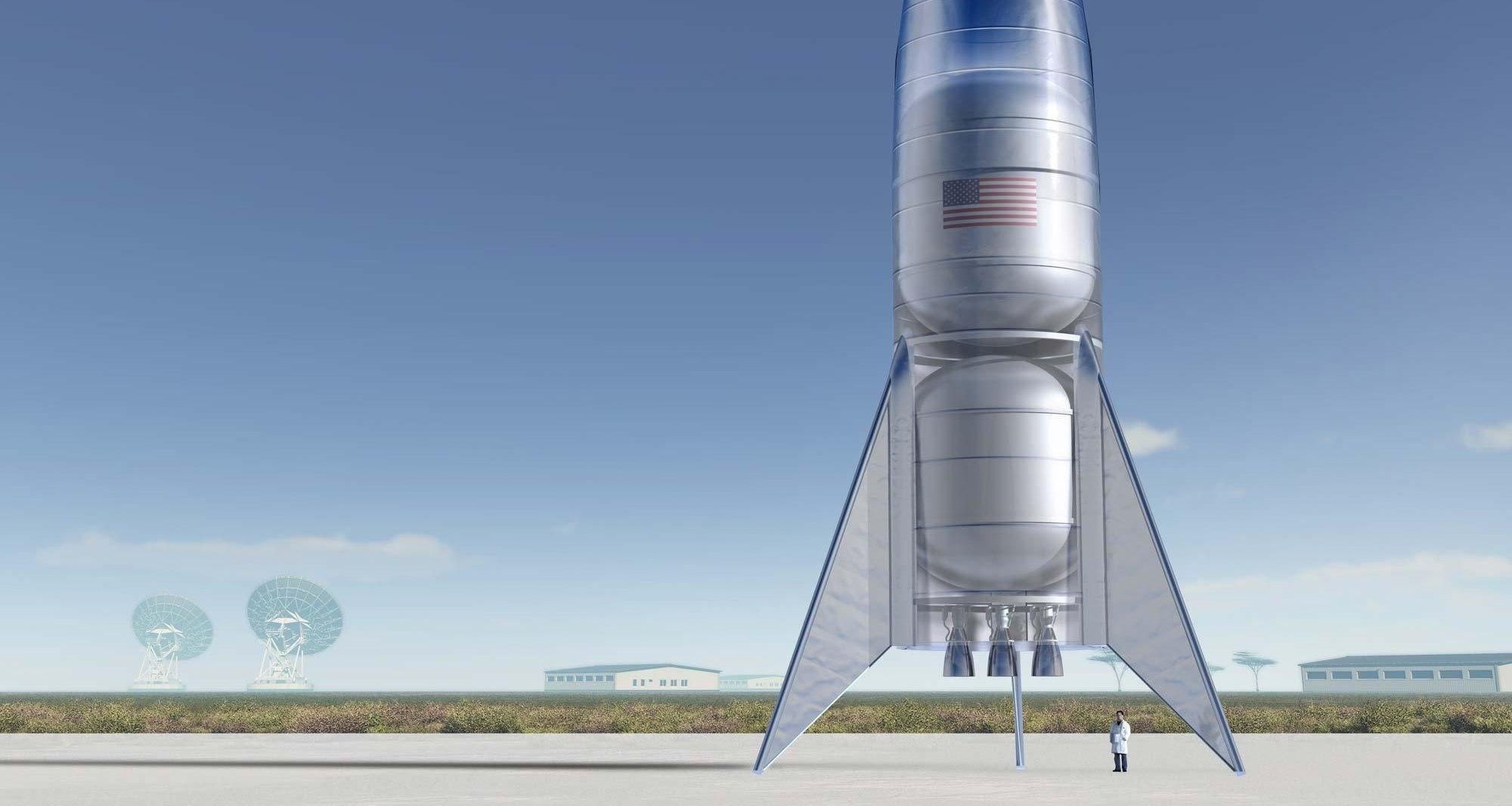 Зореліт SpaceX Starhopper успішно злетів: відео