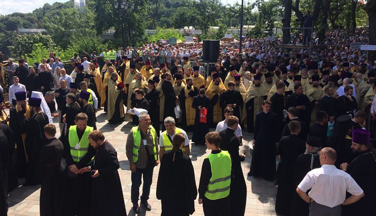 Хресна хода 2019 Київ – УПЦ Московський патріархат – фото, відео