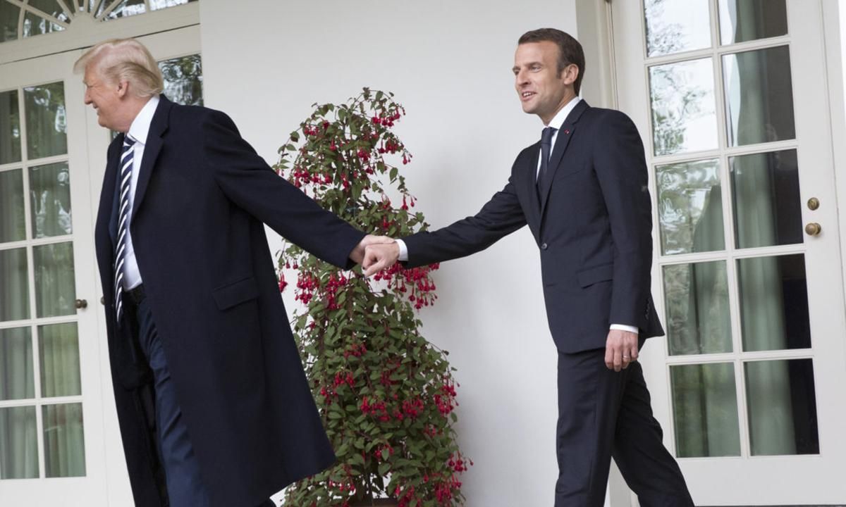 Трамп отреагировал на "бессмысленный поступок Макрона" по налогообложению компаний из США Трамп отреагировал на "бессмысленный поступок Макрона" по налогообложению компаний из США