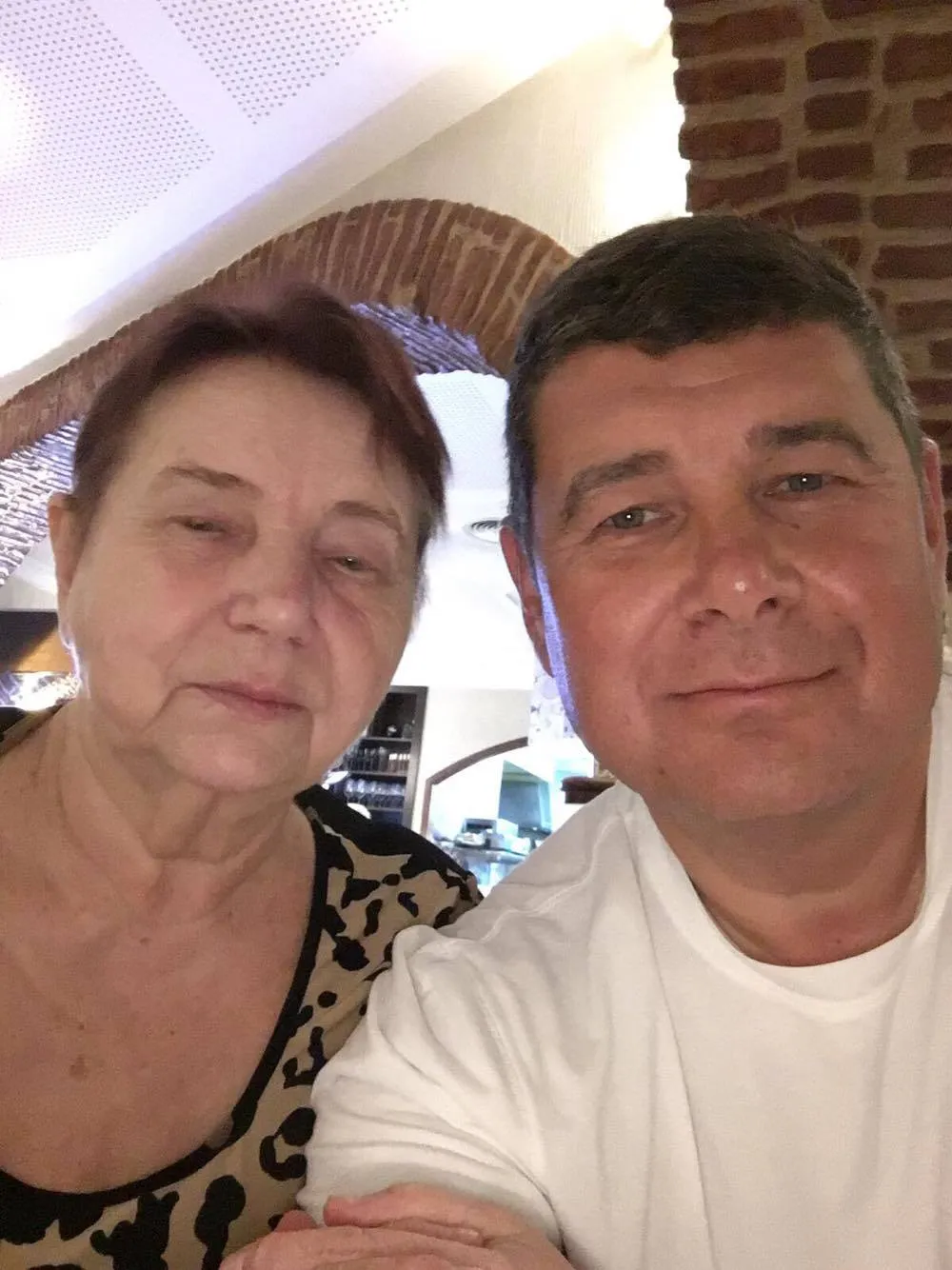 Онищенко з мамою Онищенко з мамою