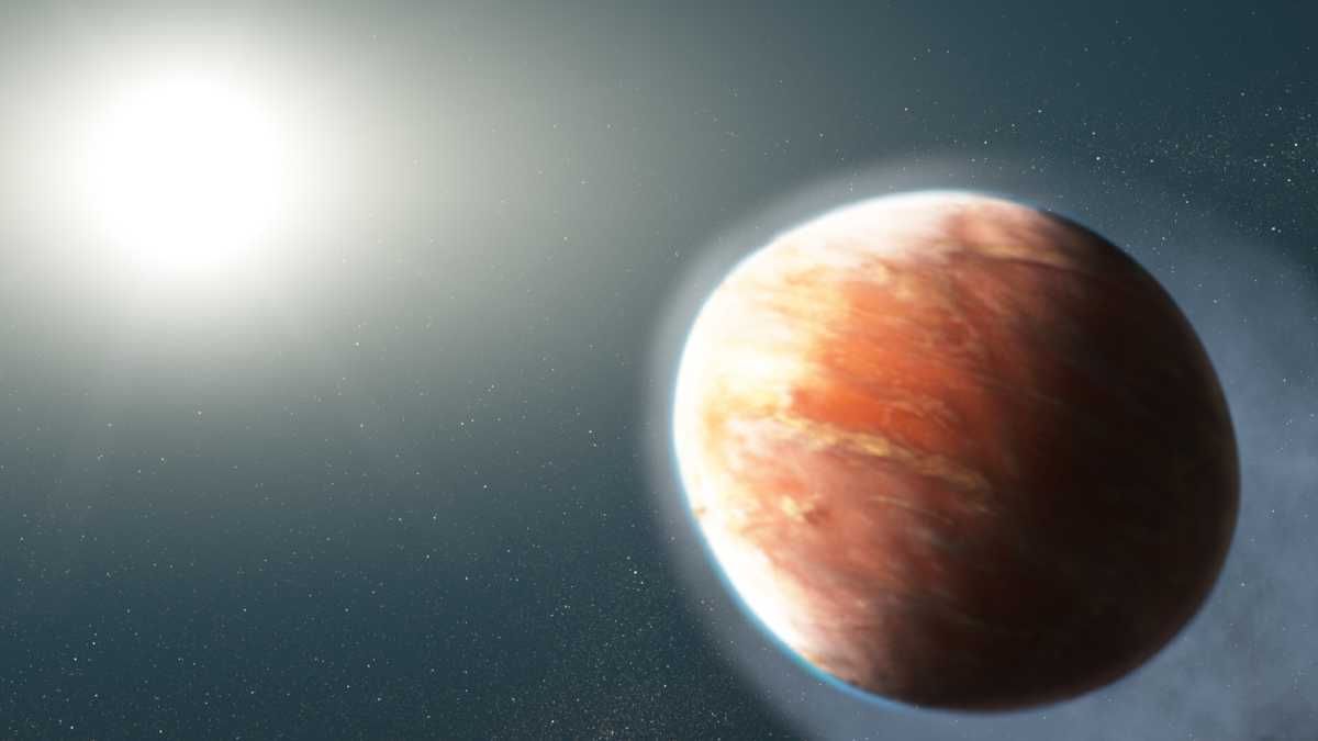 Астрономы обнаружили испаряющуюся планету