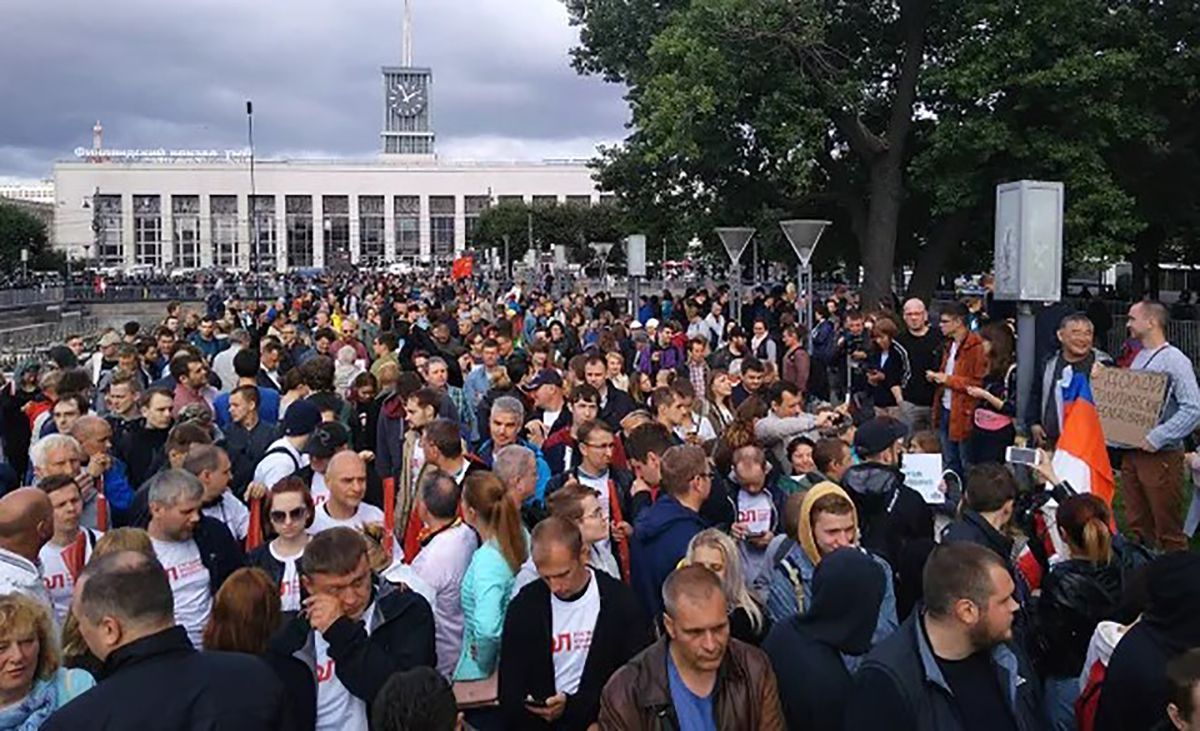 Протесты в Москве 3 августа 2019 – видео и фото протестов: есть задержанные