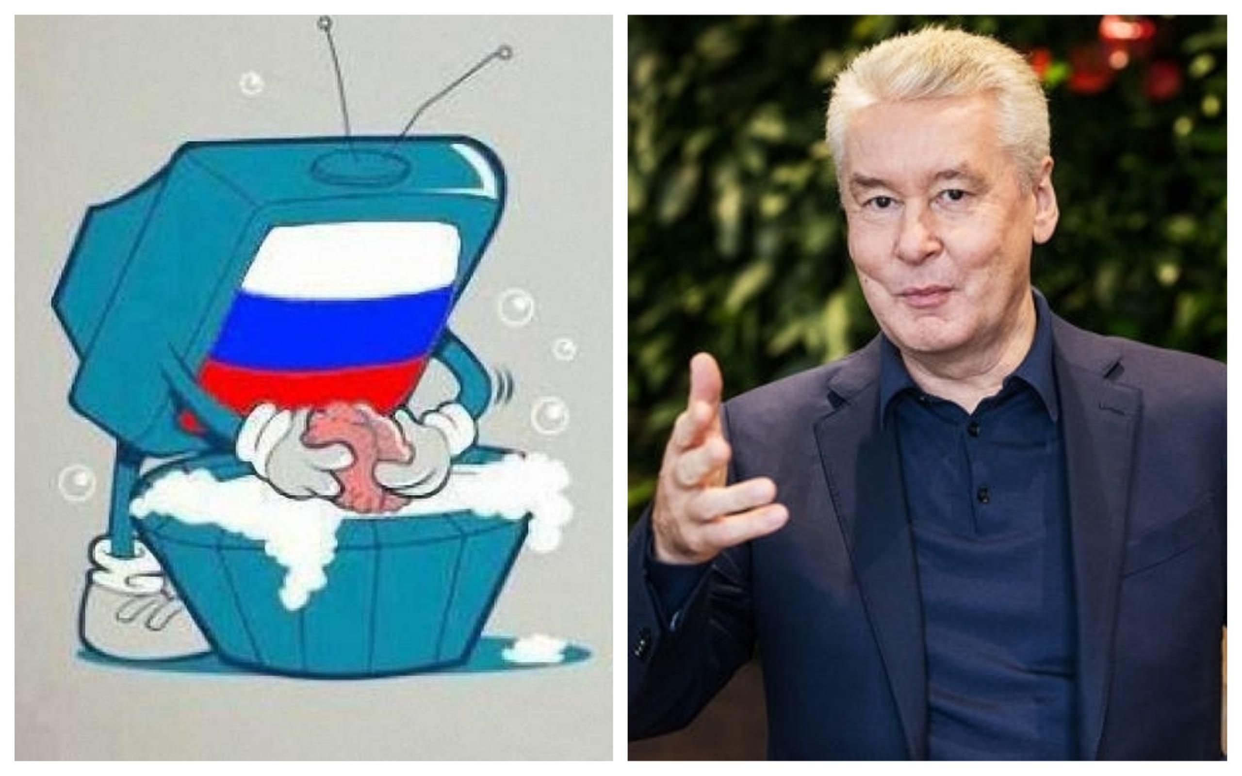 Пропагандисти "Росія 1" осоромились через мітинги у Москві і мера міста Пропагандисти "Росія 1" осоромились через мітинги у Москві і мера міста