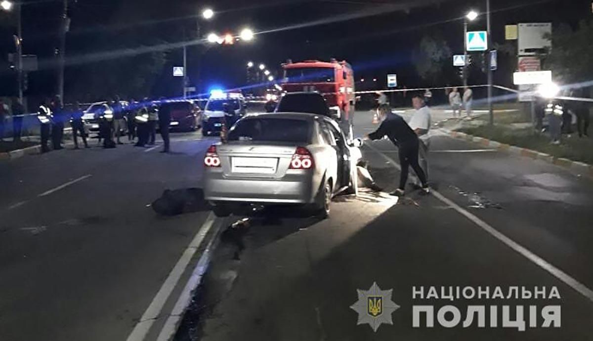 В ДТП под Киевом 4 августа 2019 погиб полицейский