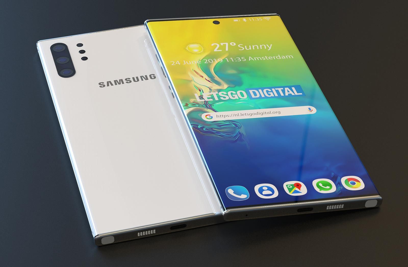 Ціна смартфона Samsung Galaxy Note10 з’явилась до анонсу