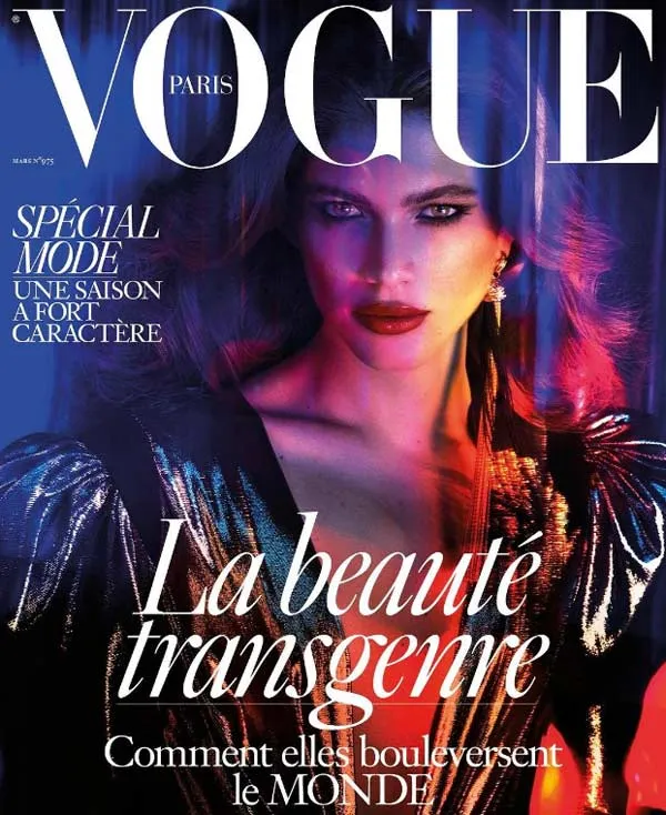 Обкладинка Vogue Paris з Валентиною Сампайо