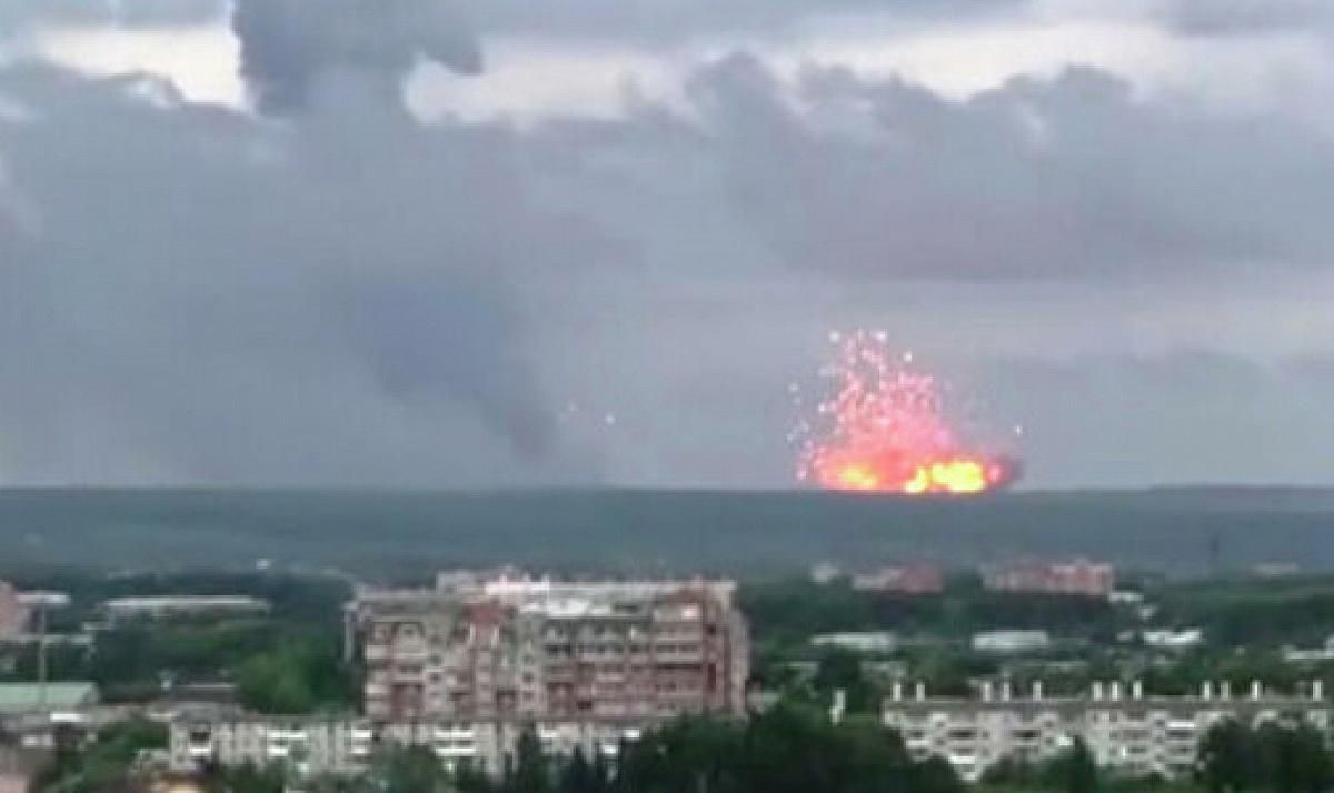 Взрывы на складе боеприпасов в России 2019 прекратились - пожар под Ачинском потушили