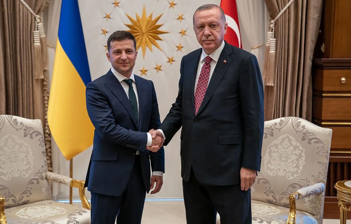 Володимир Зеленський зустрівся з Реджепом Ердоганом в Туреччині 7 серпня 2019