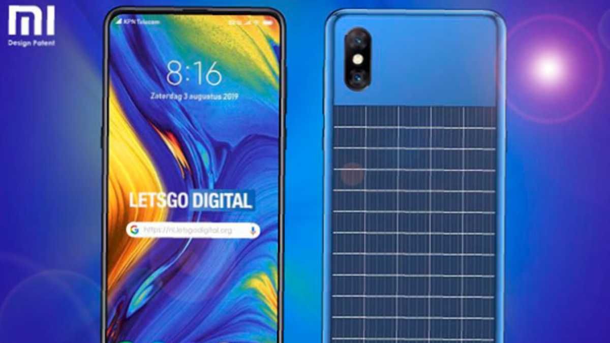 Xiaomi запатентовала смартфон с солнечными батареями