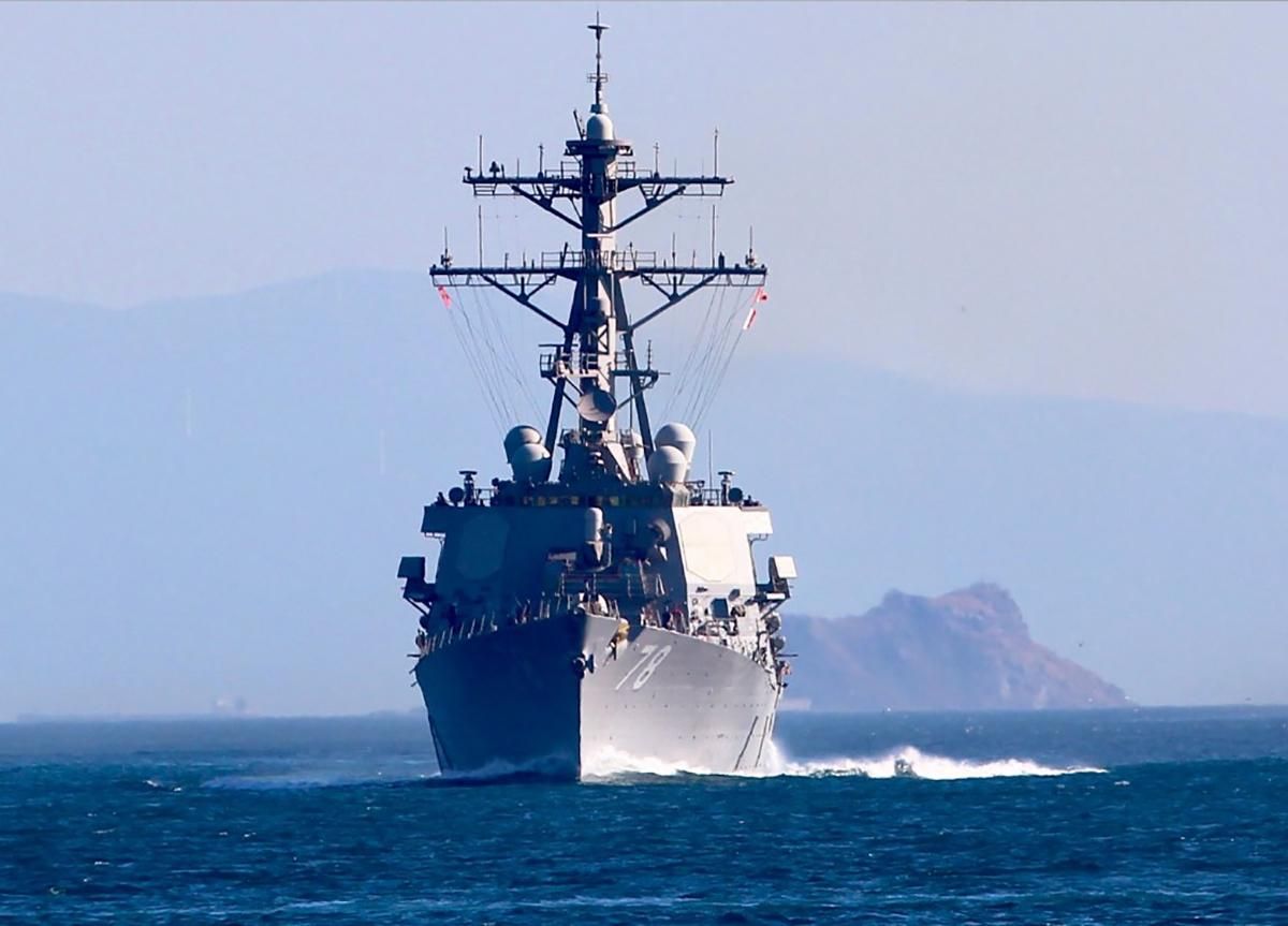 В Черное море направляется американский военный корабль: фото