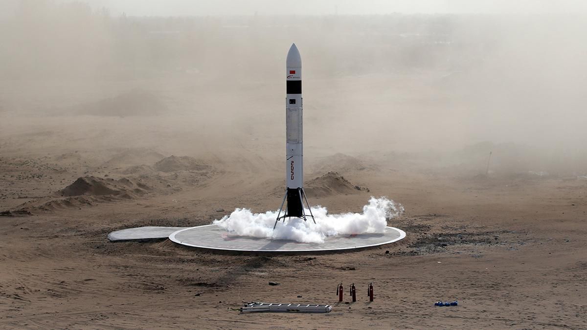 В Китаї успішно випробували багаторазову ракету LinkSpace RLV-T5: відео