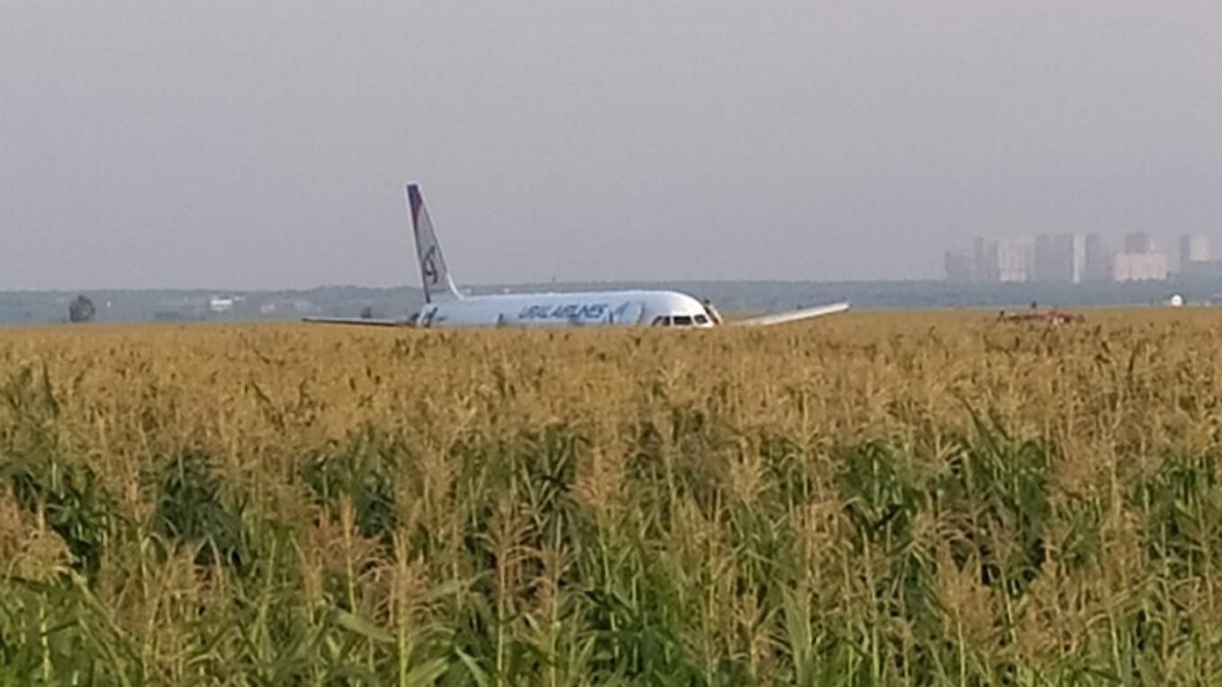 Аварія літака в Підмосков’ї: врятовані пасажири нарікають, бо їм не повернули багаж – відео