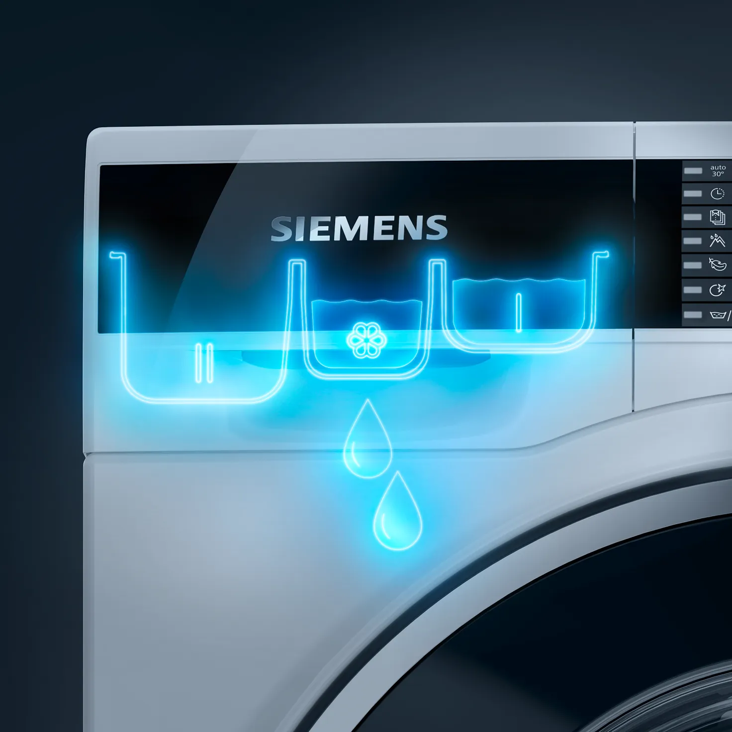 Корисні функції пралок Siemens