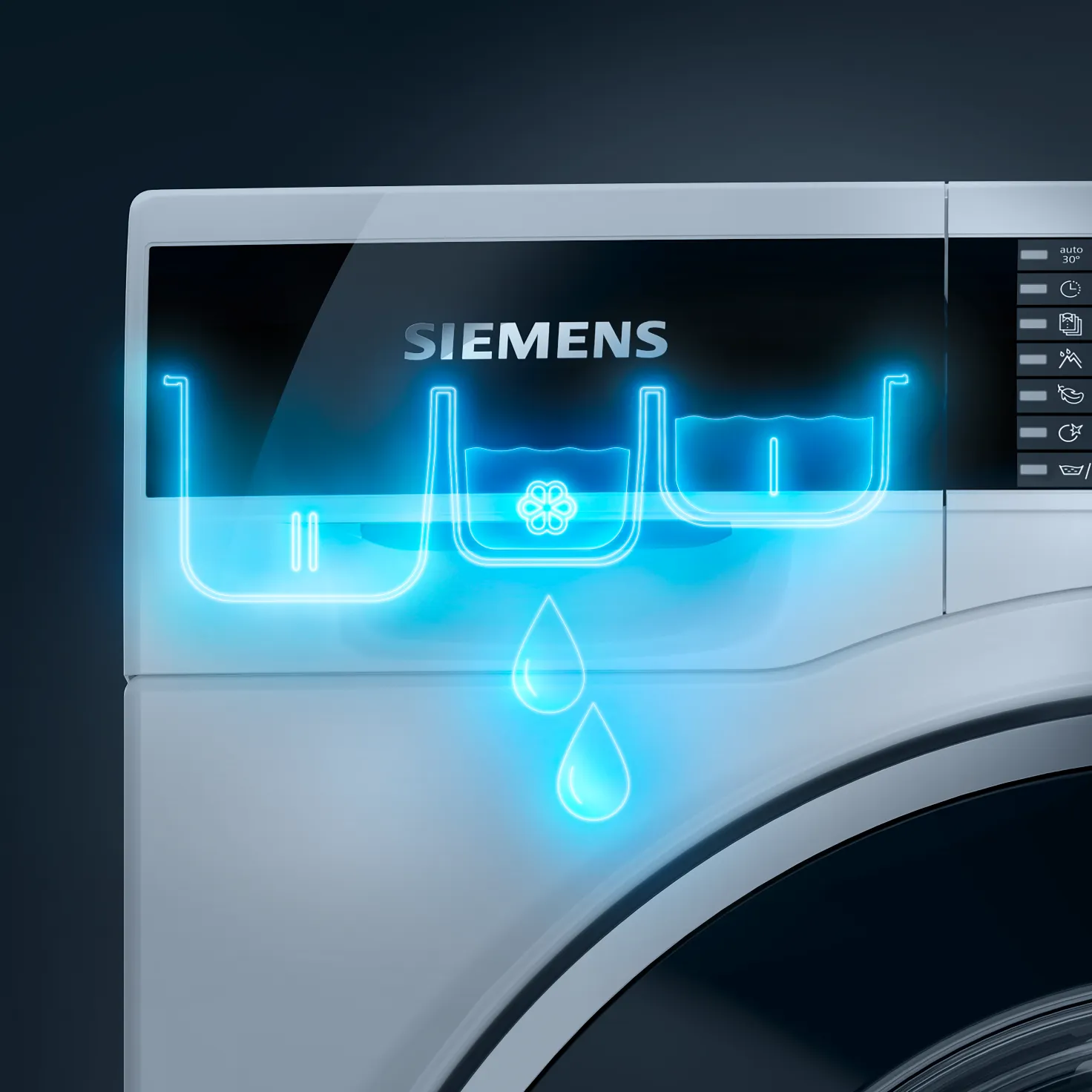 Корисні функції пралок Siemens Корисні функції пралок Siemens