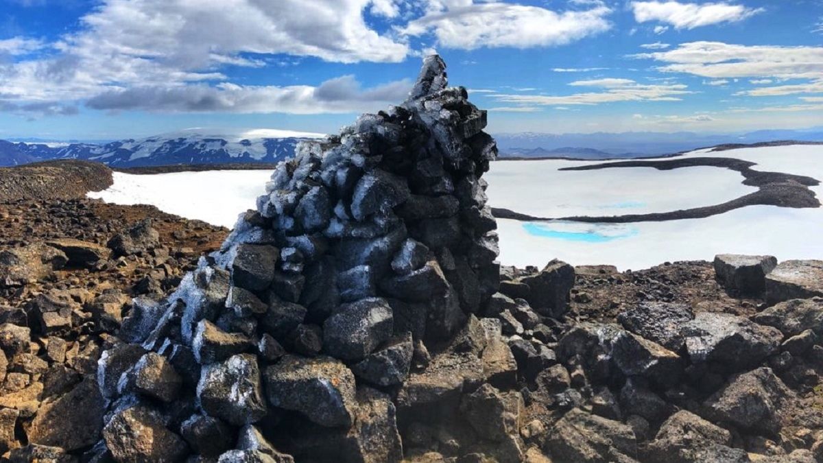 В Исландии "похоронили" первый ледник, который исчез в результате климатических изменений