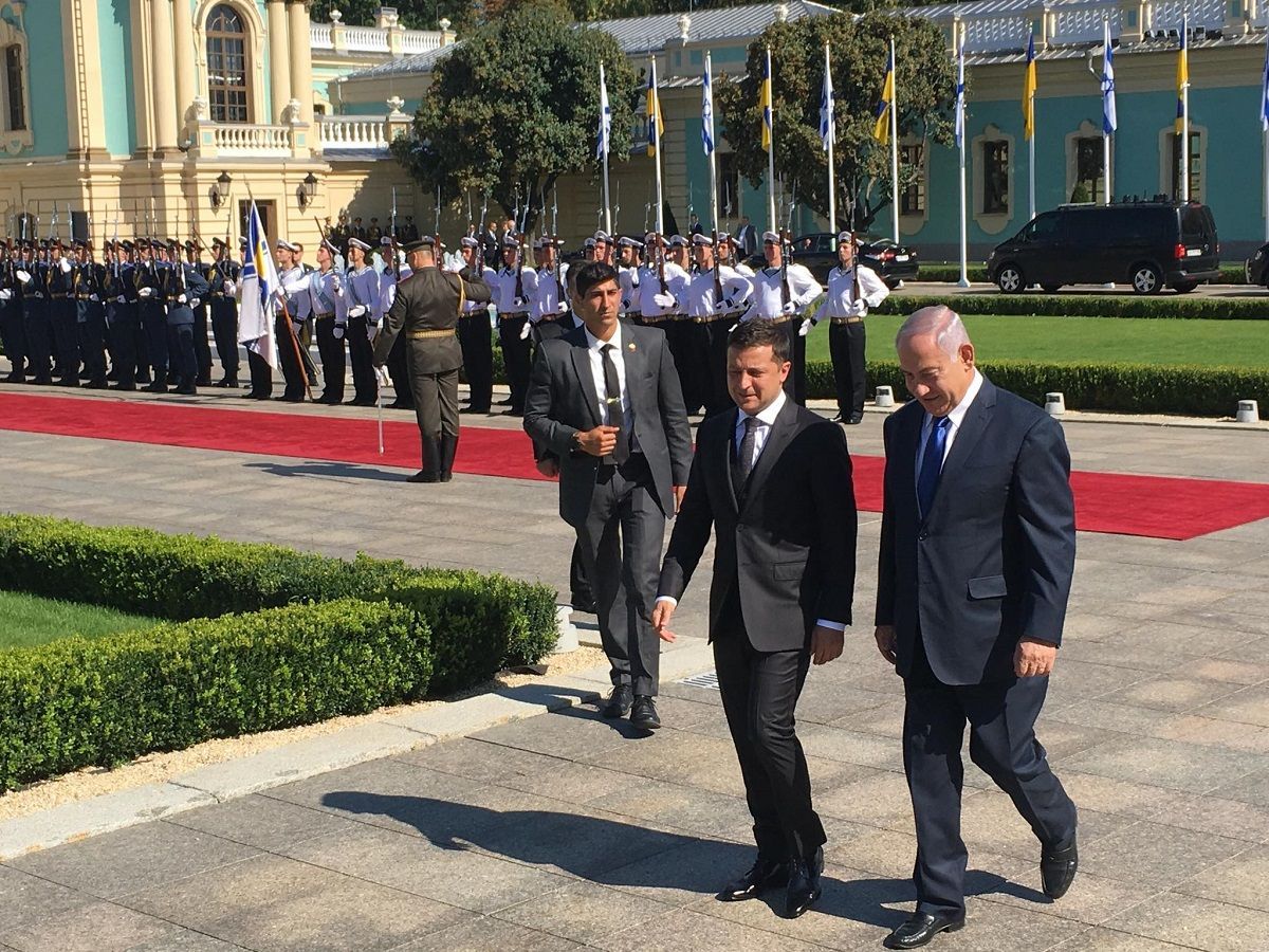 Зеленський і прем'єр-міністр Ізраїлю Нетаньяху – фото і відео
