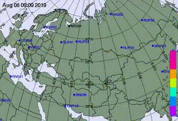 Радіоактивна хмара, Росія, Україна, Архангельськ
