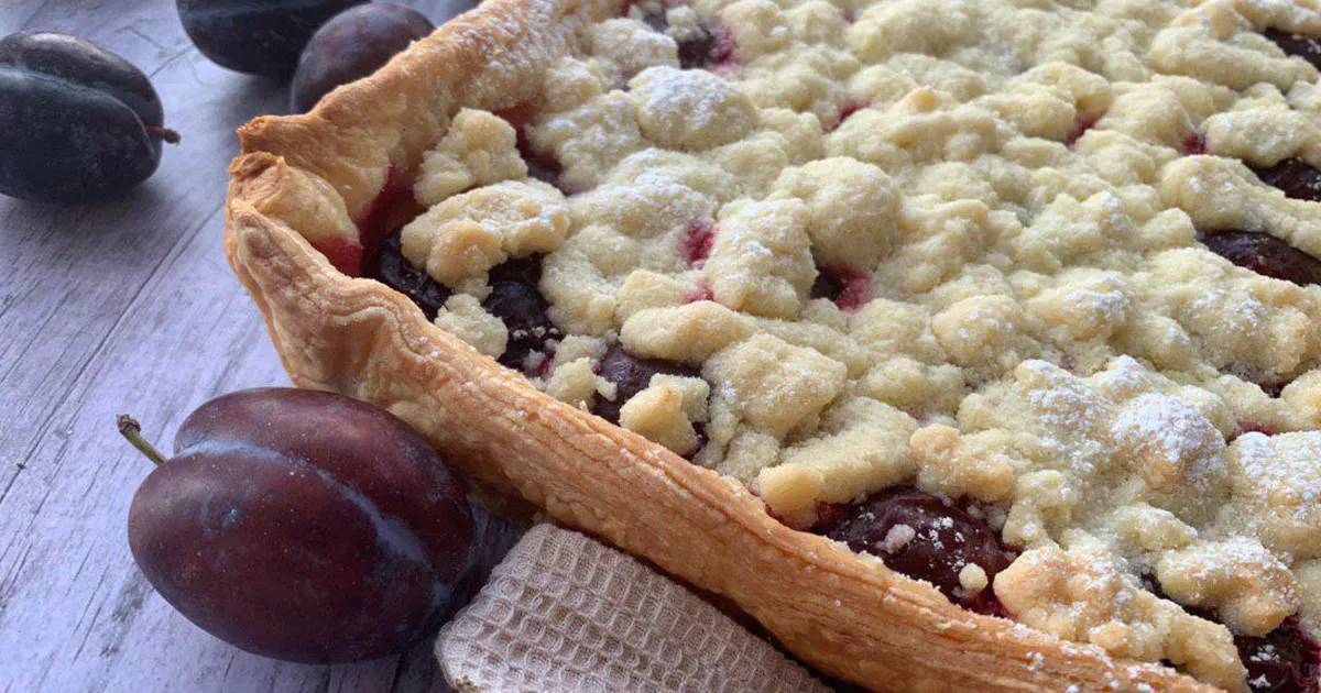 Рецепт пирога з сливами Рецепт пирога з сливами