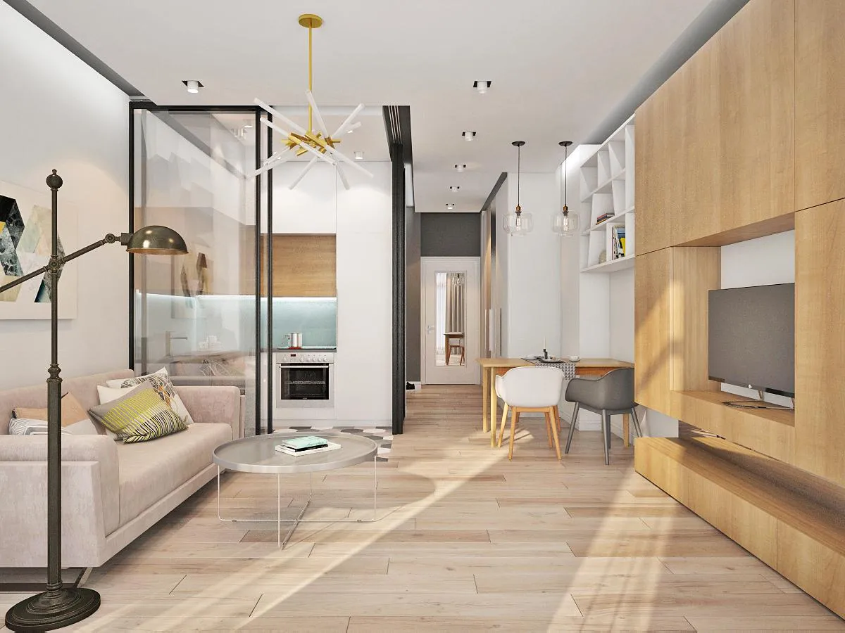 квартира студия скандинавський стиль квартира студия скандинавський стиль