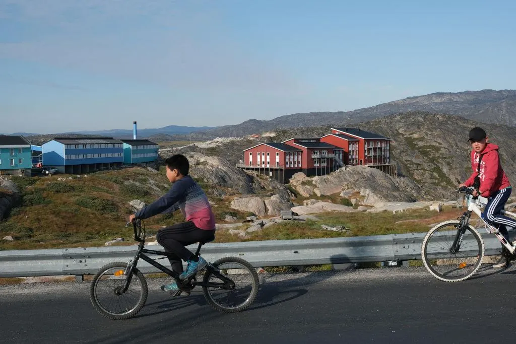 Гренландія глобальне потепління діти