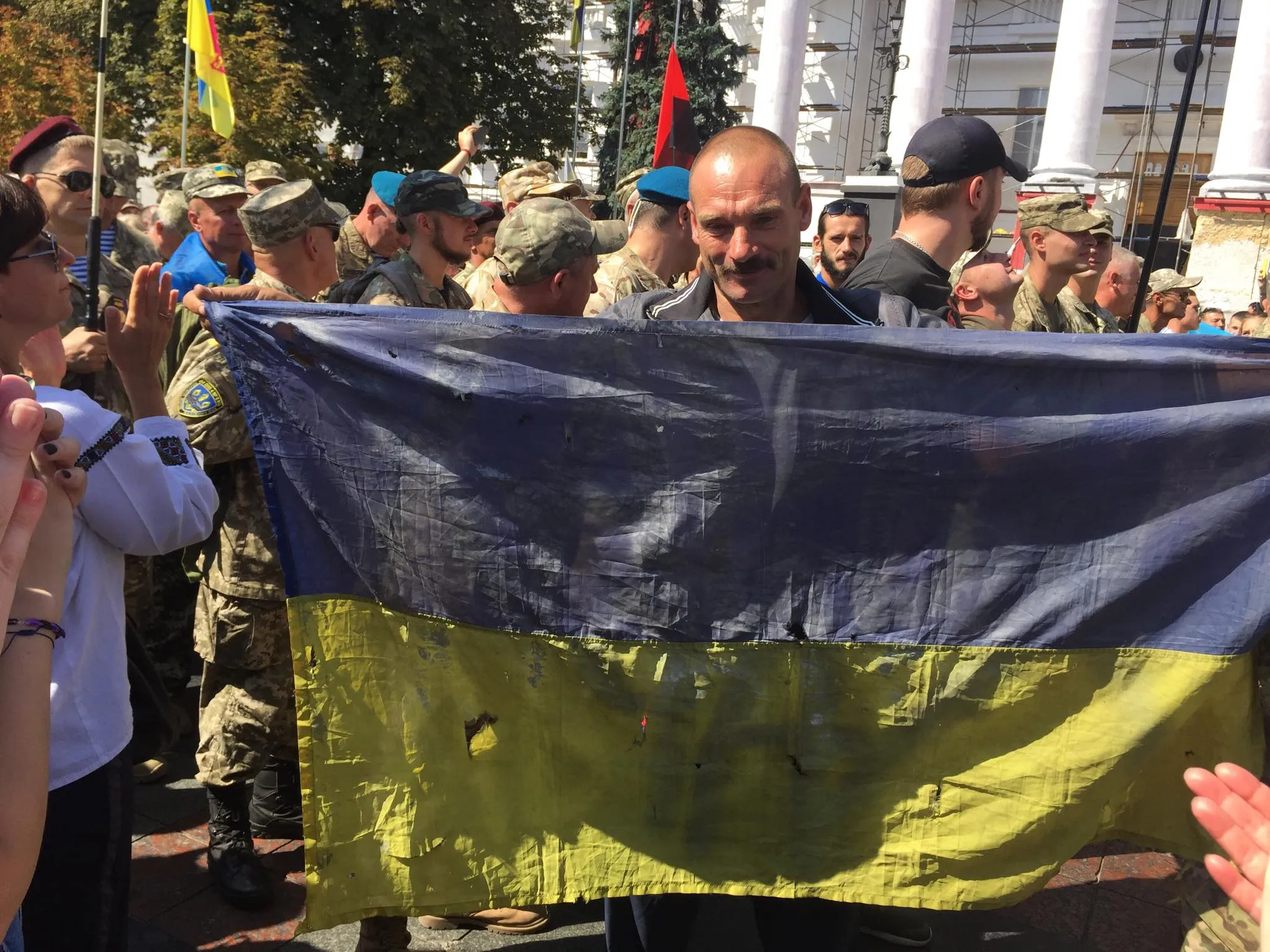 Флаг из Луганска Флаг из Луганска