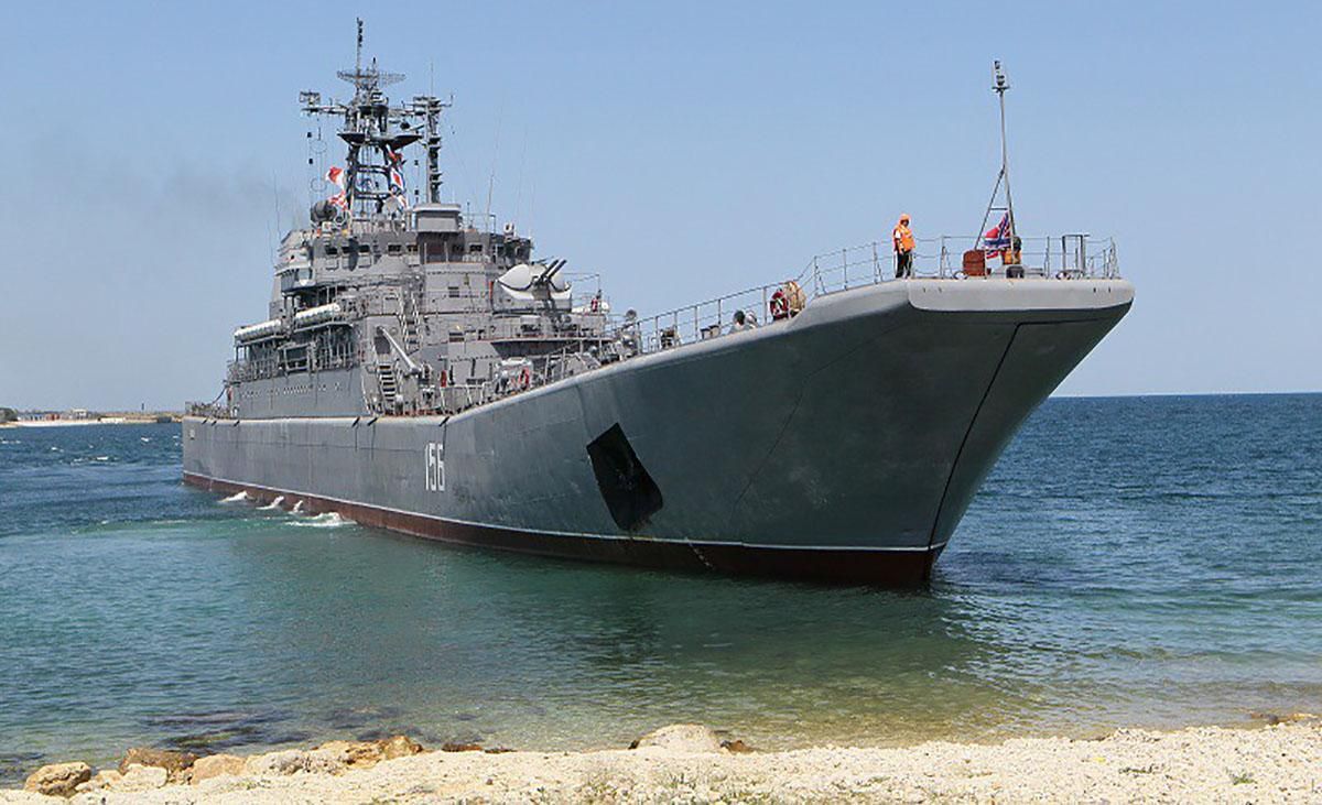 Волонтери з'ясували, який корабель Росії брав участь у захопленні Криму