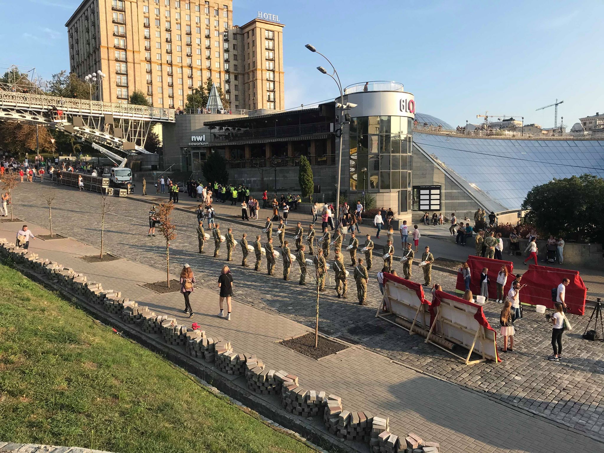 Як проходить репетиція параду до Дня Незалежності: фото та відео Як проходить репетиція параду до Дня Незалежності: фото та відео