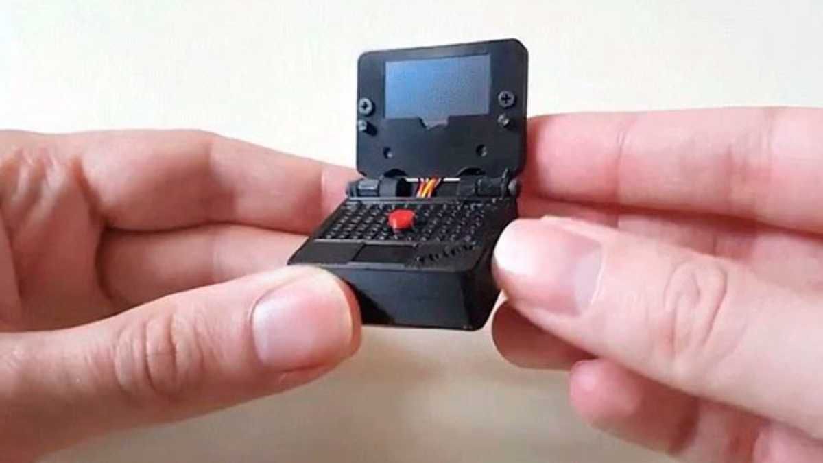 Фанат Lenovo создал миниатюрную копию ноутбука ThinkPad: фото Фанат Lenovo создал миниатюрную копию ноутбука ThinkPad: фото