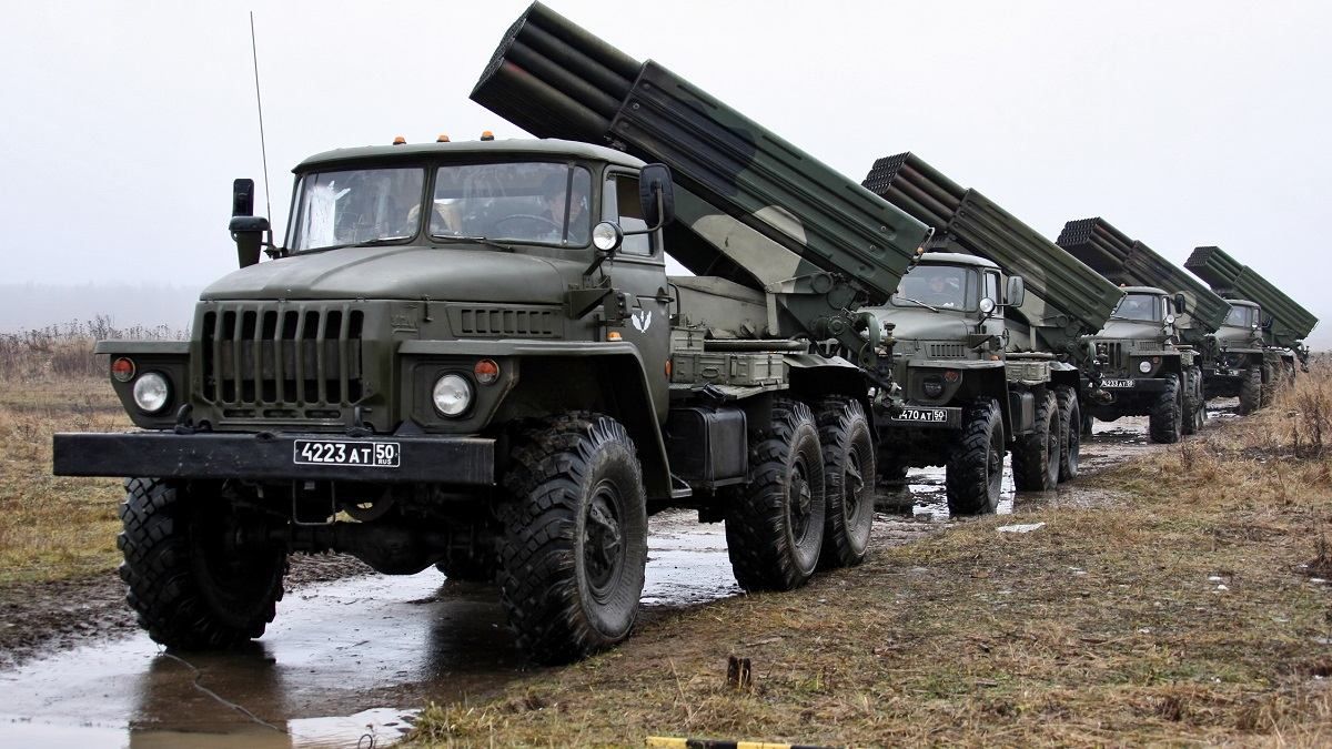 Спостерігачі ОБСЄ нарахували майже 30 невідведених "Градів" на окупованих територіях Спостерігачі ОБСЄ нарахували майже 30 невідведених "Градів" на окупованих територіях