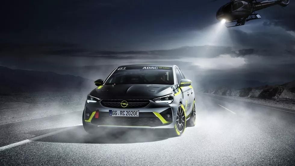 Opel представит первый в мире раллийный электрокар