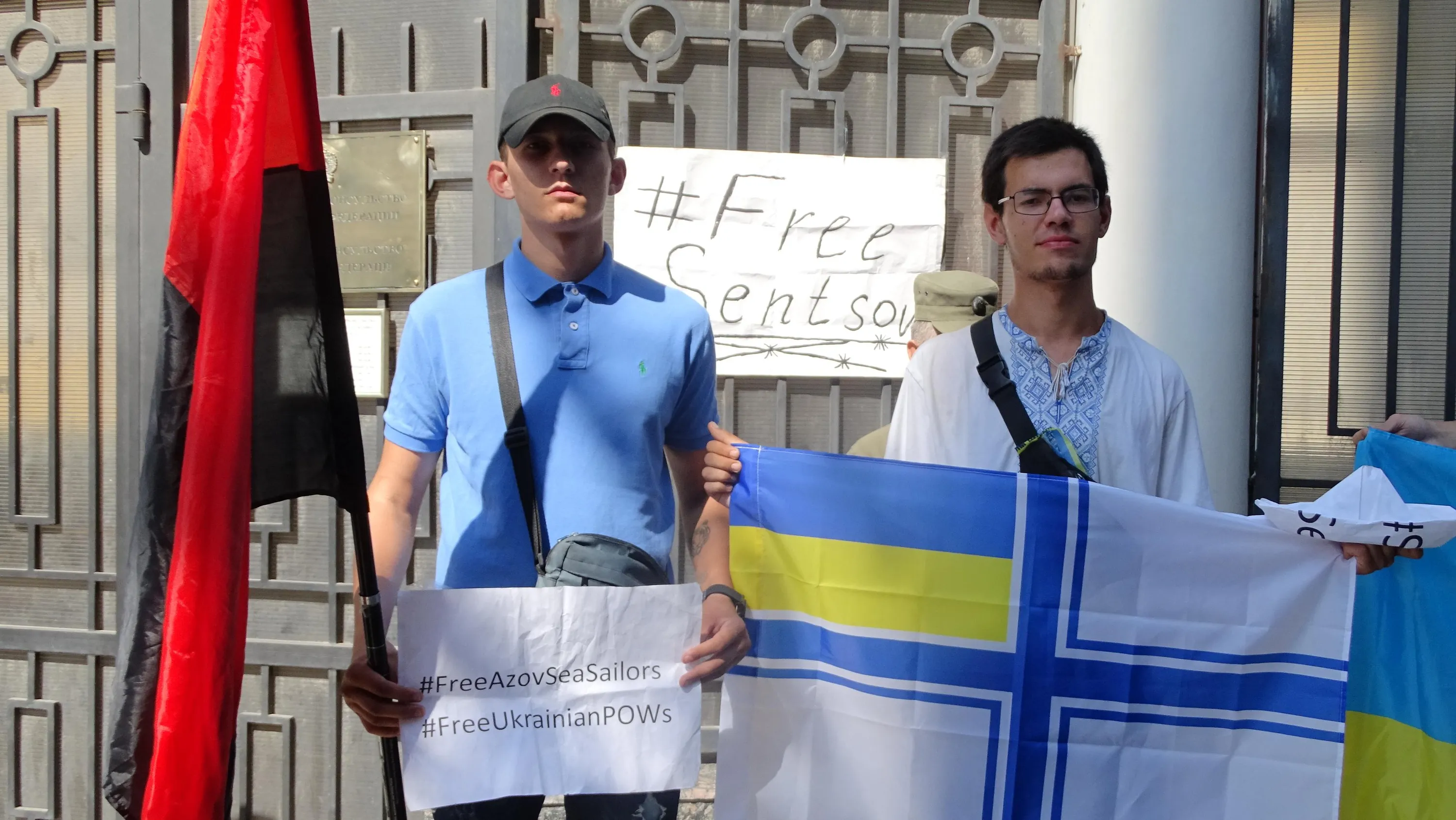 Пікет під консульством РФ в Одесі
