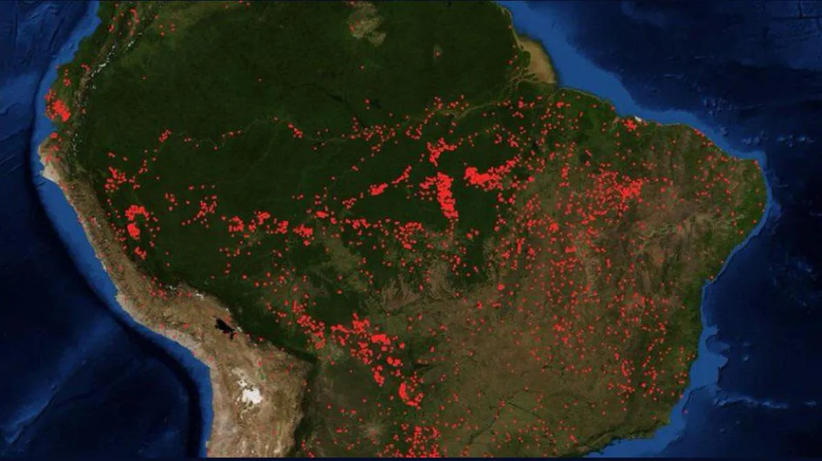 Пожежі у Бразилії
