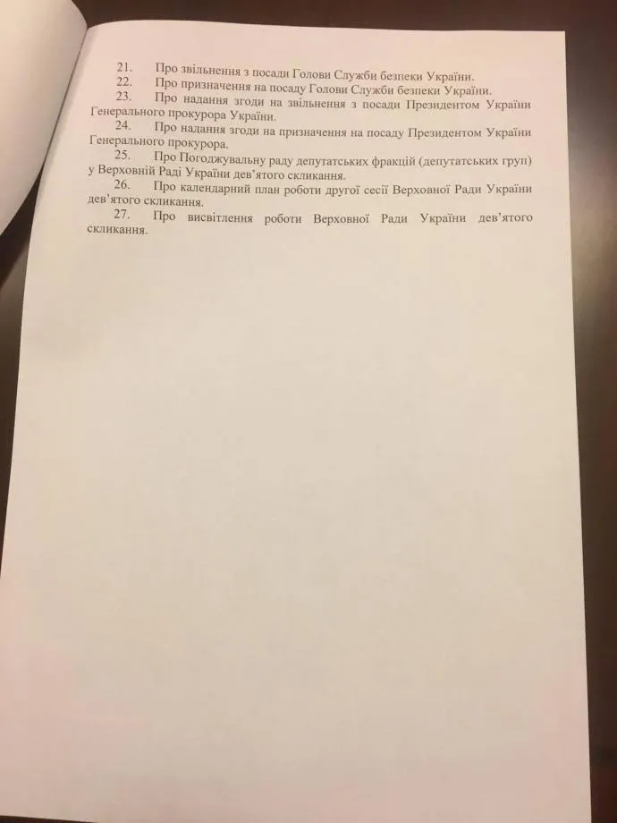 порядок денний рада порядок денний рада