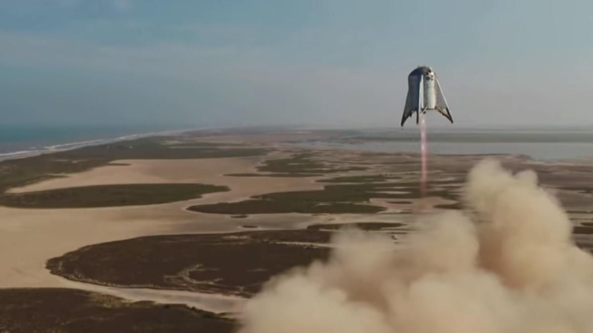 SpaceX провела успешный тестовый полет прототипа Starhopper: впечатляющее видео SpaceX провела успешный тестовый полет прототипа Starhopper: впечатляющее видео