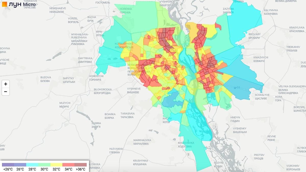 Аналитики определили самые горячие места Киева. Крещатик в списке Аналитики определили самые горячие места Киева. Крещатик в списке