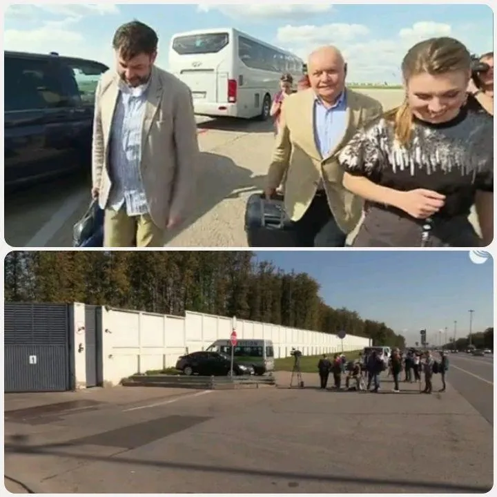 Вишинський Кисельов Скабеєва аеропорт зустріч Вишинський Кисельов Скабеєва аеропорт зустріч