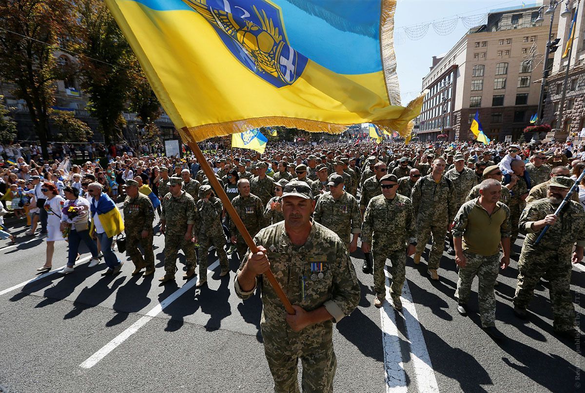 Марш захисників України: як вдалося організувати та уникнути політики