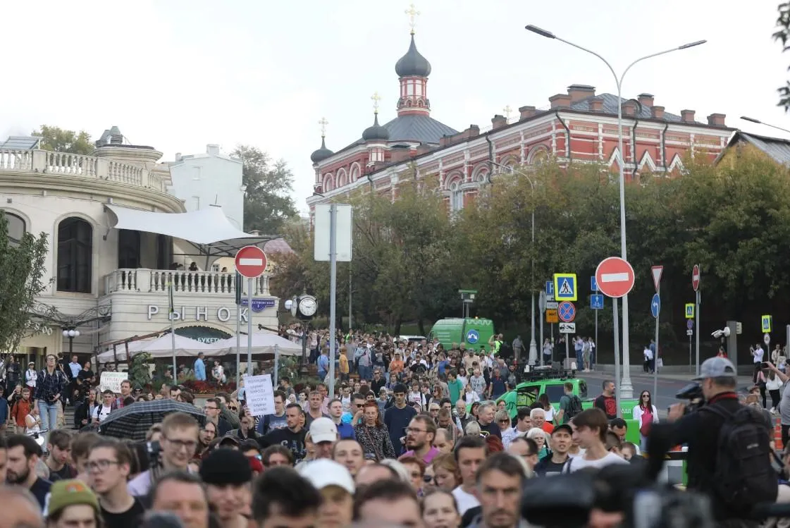 Протести у Москві 