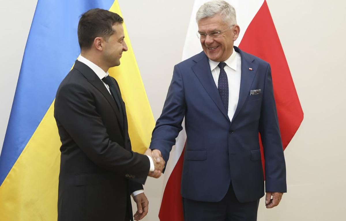 Зеленський в Польщі зустрівся з місцевим спікером парламенту: деталі Зеленський в Польщі зустрівся з місцевим спікером парламенту: деталі