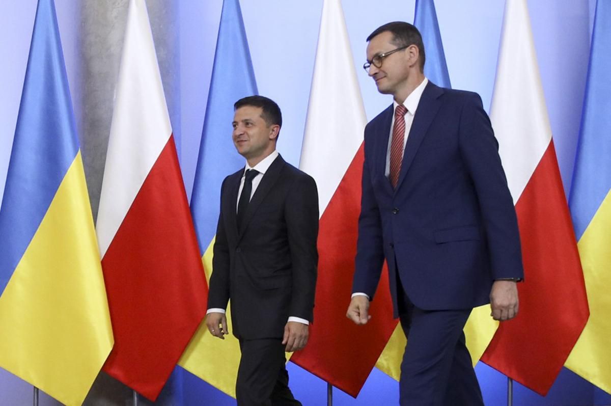 Зеленський зустрівся з польським прем'єром, говорили про відбудову Донбасу та газ: деталі