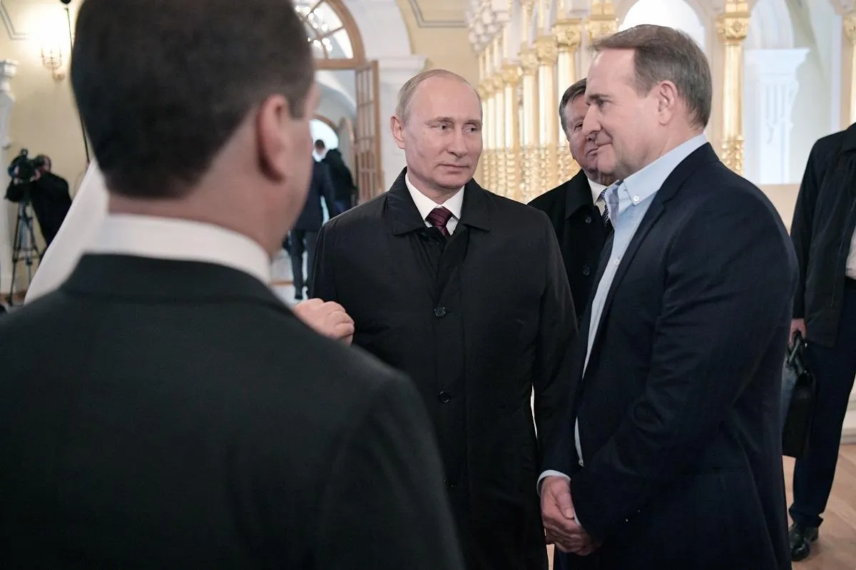 Медведчук Путін Медведчук Путін