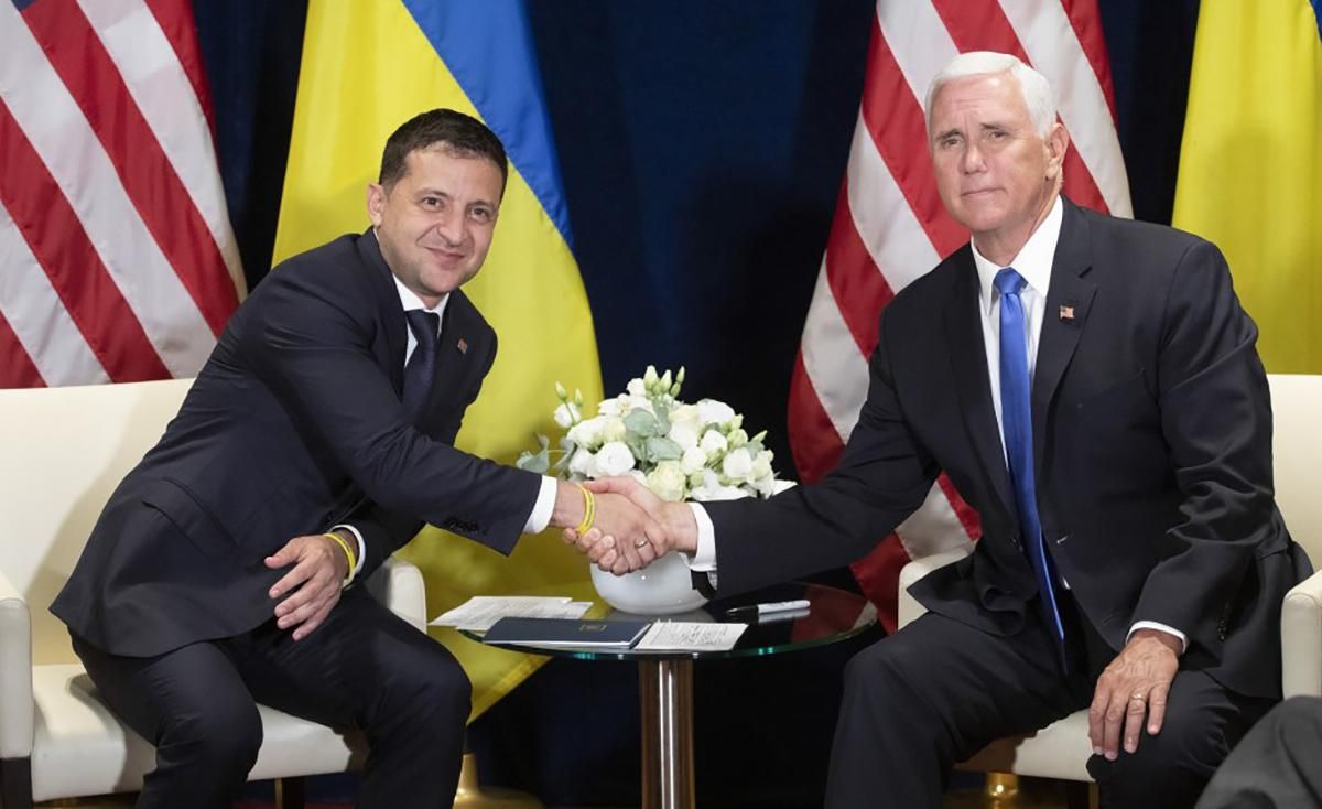 При каком условии США будут оказывать Украине военную помощь: заявление Пенса