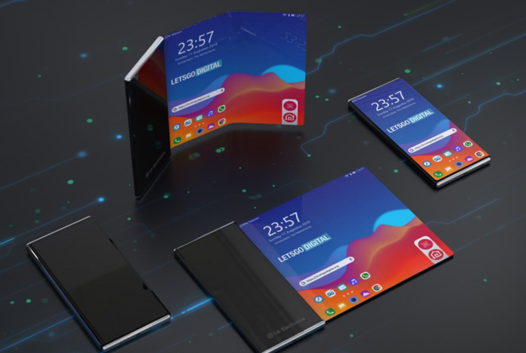 Гибкий смартфон LG впервые показали на фото Гибкий смартфон LG впервые показали на фото